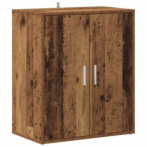 vidaXL Dulap pentru pantofi 60 x 35 x 70 cm Lemn vechi