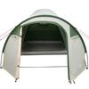 vidaXL Cort cu dome Dom cu acoperiș Verde 384 x 254 x 170 cm