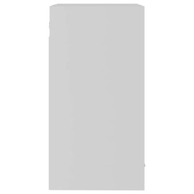 vidaXL Dulap de sticlă suspendat, alb, 40 x 31 x 60 cm, PAL