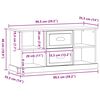 vidaXL Cabinet TV Stejar Artizanal 99,5 x 35,5 x 48 cm Lemn compozit