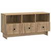 vidaXL Cabinet TV 102 x 34,5 x 50 cm Stejar Artizanal Lemn prelucrat
