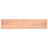 vidaXL Blat masă, 200x40x(2-6) cm, maro, lemn tratat contur organic
