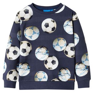 vidaXL Bluzon pentru copii, bleumarin, 92