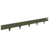 vidaXL Margine pentru gazon 10 pcs 100 x 12 cm Oțel Verde măsliniu