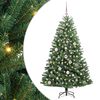 vidaXL Brad de Crăciun artificial cu ramuri articulare Verde 150 cm