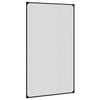 vidaXL Plasă insecte magnetică pentru ferestre, antracit, 80x140 cm