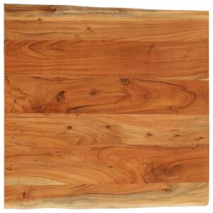 vidaXL Blat de masă pătrată 40x40x3,8 cm lemn masiv acacia margine vie