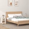 vidaXL Noptiere, 2 buc., alb, 40x35x55 cm, lemn masiv de pin