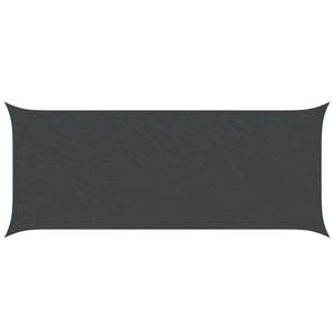 vidaXL P&acirc;nză de umbră Negru 6 x 2,5 m 100% poliester Oxford