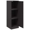 vidaXL Servantă, negru, 34,5x39x107 cm, oțel