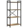 vidaXL Raft pentru cărți 60 x 30 x 120 cm Lemn prelucrat