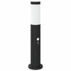 vidaXL St&acirc;lp luminos cu senzor, 50 cm, oțel inoxidabil, IP44