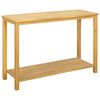 vidaXL Masă de consolă pentru grădină Acacia deschis 110 x 40 x 75 cm