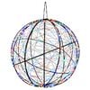 vidaXL Lumină decorativă de Crăciun 750 LED-uri Multicolor
