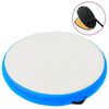vidaXL Saltea gimnastică gonflabilă cu pompă albastru 100x100x10cm PVC