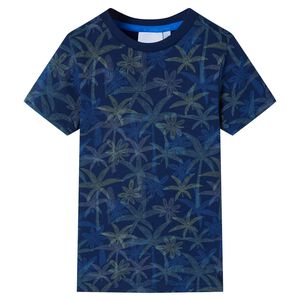 vidaXL Tricou pentru copii, bleumarin, 104