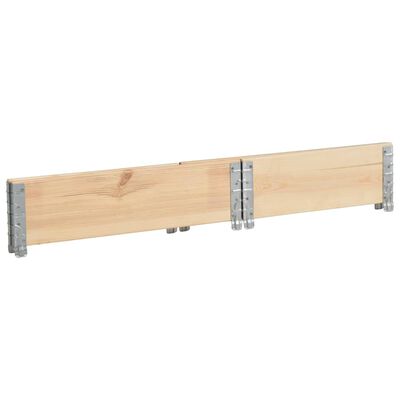 vidaXL Strat înălțat, 60 x 80 cm, lemn masiv de pin