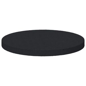 vidaXL Tampoane pentru Picioare de Mobilier 2 pcs Negru &Oslash; 30 x 2 mm