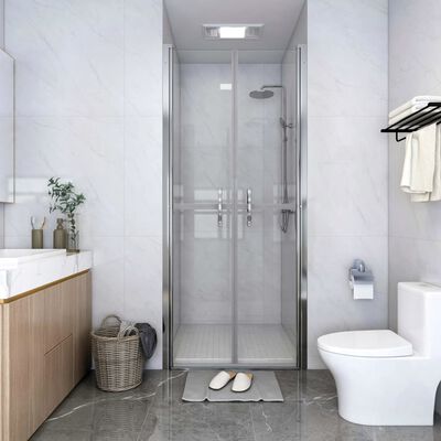vidaXL Ușă cabină de duș, transparent, 91 x 190 cm, ESG