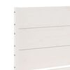 vidaXL Cadru pat foarte lung fără saltea, alb, 180x220 cm lemn masiv