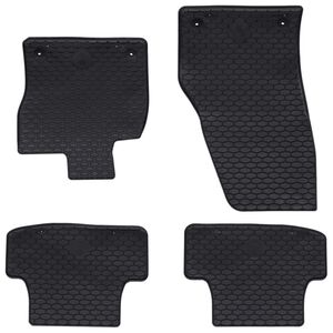 vidaXL Covor pentru mașină 4 pcs Negru VW T-ROC TPE
