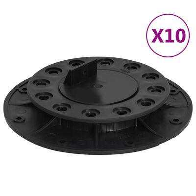 vidaXL Picioare pentru podea reglabile, 10 buc., 20-30 mm