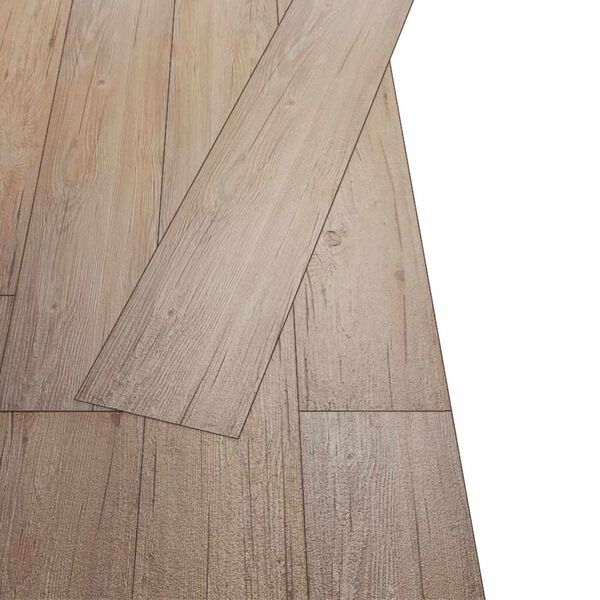 vidaXL Plăci de Pardoseală 36 pcs Stejar maro 5,02 m&sup2; PVC