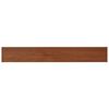 vidaXL Prag de fereastră Lemn brun 140 x 20 x 4,5 cm PVC