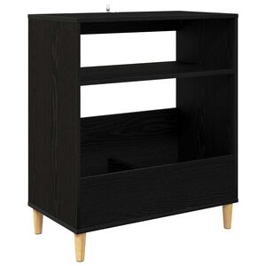 vidaXL Suport pentru pick-up Stejar Negru 71 x 39,5 x 83 cm