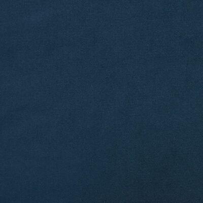 vidaXL Perne decorative, 2 buc., albastru, 40x40 cm, catifea