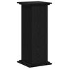 vidaXL Suport pentru plante Stejar Negru 33 x 33 x 80 cm Lemn compozit