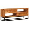 vidaXL Cabinet TV natural 110 x 30 x 44 cm Lemn Solid de Acacia