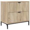 vidaXL Noptieră Stejar sonoma 63.5 x 36 x 61 cm Lemn compozit