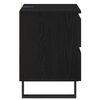 vidaXL Dulap de noapte Stejar Negru 40 x 35 x 50 cm Lemn compozit