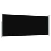 vidaXL Copertină laterală retractabilă, negru, 120x300 cm