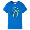 vidaXL Tricou pentru copii, albastru, 104