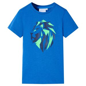 vidaXL Tricou pentru copii, albastru, 104