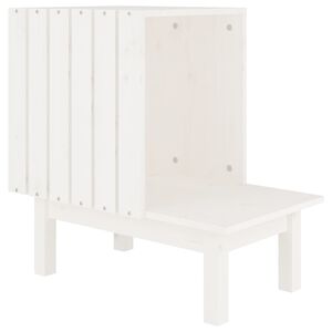 vidaXL Casă pentru pisici, 60x36x60 cm, lemn masiv de pin