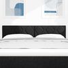 vidaXL Tăblie cap cu headboard Negru 160 cm Piele artificială