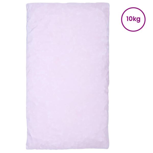 vidaXL Umplutură din spumă mărunțită Roz 10 kg Poliuretan