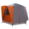 vidaXL Tent Cabină cu acoperiș Gri și Portocalie 320 x 320 x 203 cm