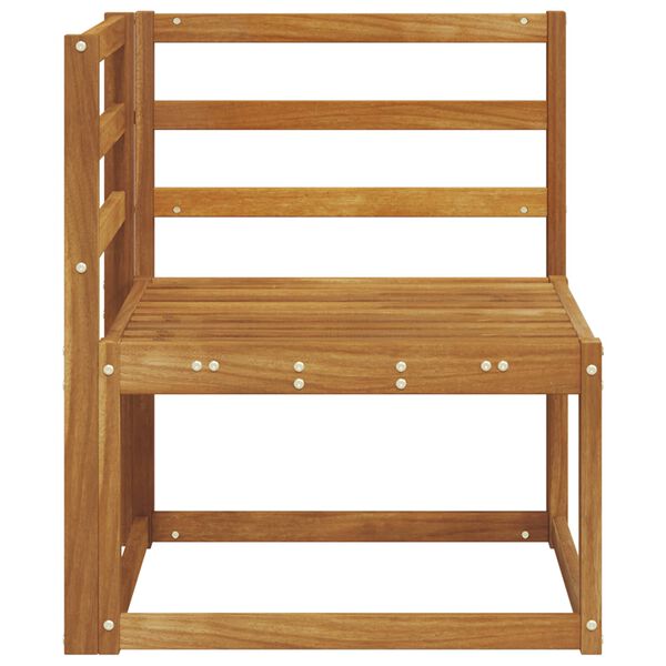 vidaXL Sofa Colțar pentru Exterior Lemn Solid de Acacia natural