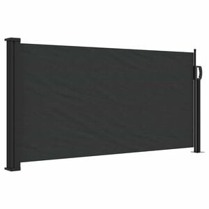 vidaXL Copertina laterală retractabilă, negru, 100x300 cm