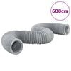 vidaXL Conductă de evacuare, 6 m, &Oslash;15 cm, PVC