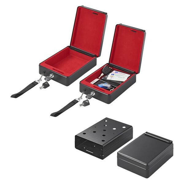 ProPlus Seif din oțel cu suport, 225x165x85 mm