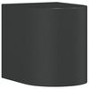 vidaXL Lampă exterioară de perete, negru, aluminiu turnat sub presiune