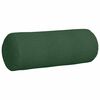 vidaXL Perne Bolster 2 pcs Verde închis Ø 25 x 70 cm