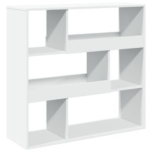 vidaXL Separator de cameră, alb, 100x33x94,5 cm, lemn prelucrat