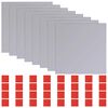 vidaXL Oglinzi 8 buc. Argintiu 20,5 x 20,5 x 0,4 cm