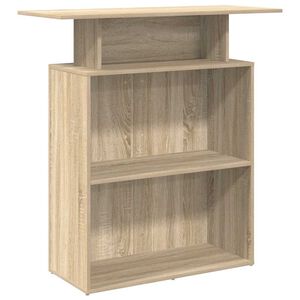 vidaXL Birou de recepție din stejar Sonoma, 100x40x104 cm, lemn stratificat